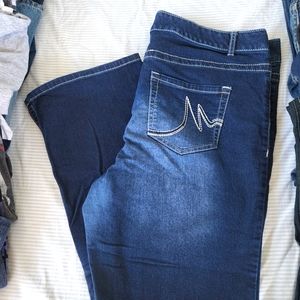Maurices jeans size 18